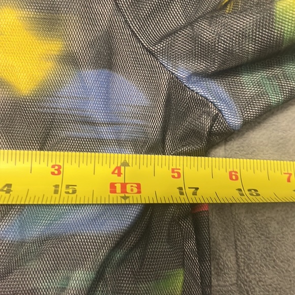 Puma Mesh Jacket With Multicolor Design, Size S - Picture 8 of 9